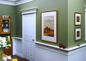 LDF Ultrawood: lubų karnizai, langų rėmai ir durys, grindys grindjuostės, lygiomis briaunomis, sklandžiai skydas, montavimo, dažymo, teisingi įkrovikliai savo rankomis.