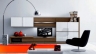 Jenis furnitur kabinet: foto, untuk ruang tamu, lemari dari berbagai jenis, lemari sudut, lemari built-in, gaya modern.