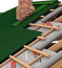 Dampfisolierfolie, Dampfbremsfolie für Dacheindeckungen