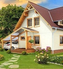 Облицювання дерев'яного будинку, які матеріали застосовуються для облицювання дерев'яного будинку