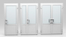 Plastmasas durvju uzstādīšana ar savām rokām: kastes uzstādīšana, durvju plākšņu montāža. Plastmasas durvju piederumu pielāgošana ar savām rokām: horizontāla, vertikāla, skavas regulēšana, durvju rokturis, noderīgi padomi.
