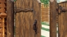 Wicket with your own hands on the backyard - how to make a gate. Master Class