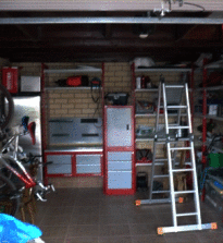 Ремонт гаража, как своими руками сделать ремонт внутреннего помещения гаража, установить полки и стеллажи