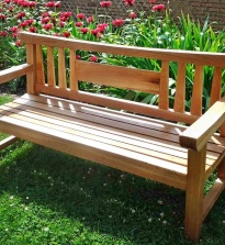 Скамейка для сада, садовые скамейки своими руками, полезные советы