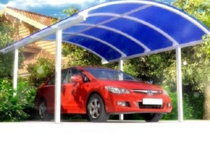 Types of canopies for the car: polycarbonate, made of corrugated board, metal canopy, forged awnings, canopies made of metal, wooden awning, awning. How to build a carport?
