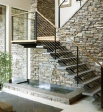 Интерьер под лестницей или дизайнерские решения заполнения пространства под лестницей в современном загородном доме