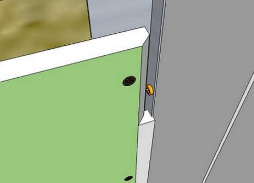 Как сделать откосы с гипсокартона на двери