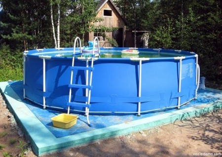 piscine de cadre de base