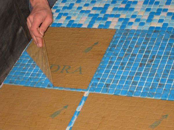 Изготовление мозаичной плитки