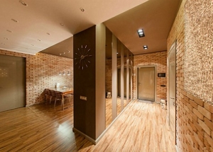 Стиль лофт в интерьере современной квартиры, кухни, прихожей, частного дом